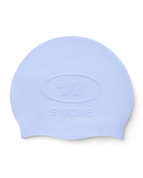 [SW-ECS004-PLV] Emboss Silicone Swim Cap Pale Lavender
