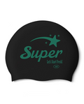[SF1USC017] Super SIlicone Swim Cap Green