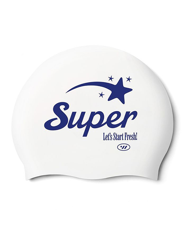 [SF1USC016] Super シリコン スイムキャップ ネイビー
