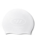 [SW-ECS001-WHT] Emboss Silicone Swim Cap White