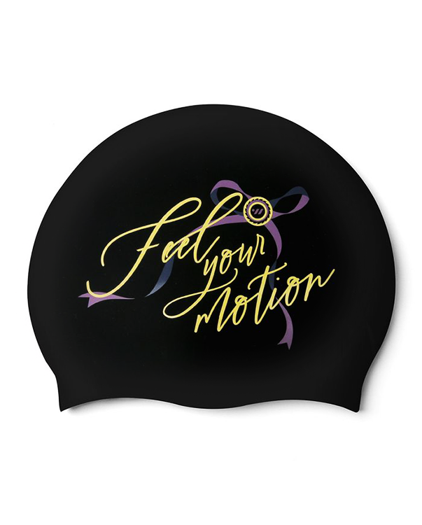 [SF3USC008] Feel-Your-Motion シリコン スイムキャップ ブラック