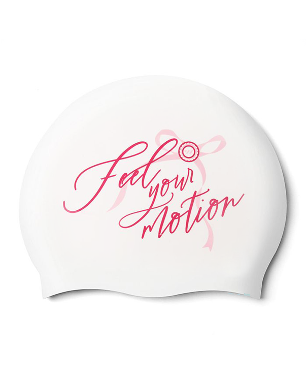 [SF3USC007] Feel-Your-Motion Silicone Swim Cap Pink
