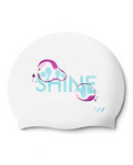 [SW-CS106] Shine シリコン スイムキャップ ミント