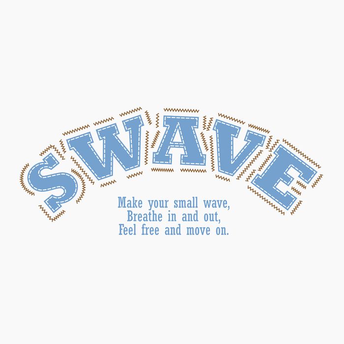 [SF3USC002] Stitch Work Silicone Swim Cap Blue