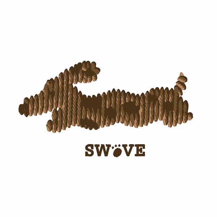 [SF3USC012] Sausage Puppy Silicone Swim Cap White