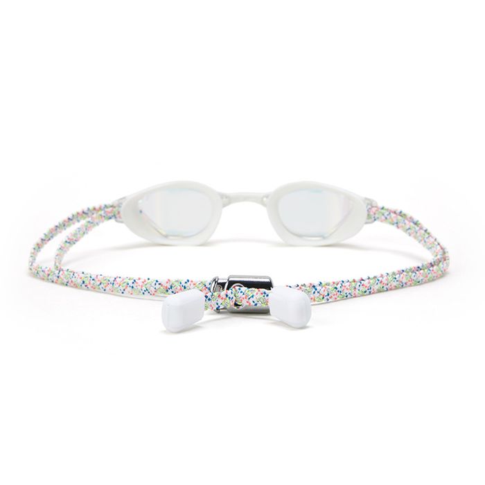 [SW-TAC001MR-CLR/WHT] Sniper Touch Anti-Fog Mirrored Swim Goggle Clear White