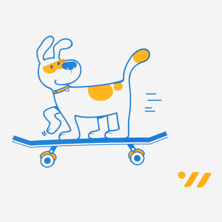 [SW-CS097] Board Dog シリコン スイムキャップ ホワイト