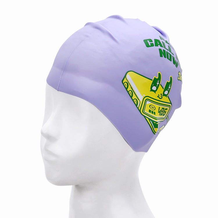 [SW-CS121] Call Me Darling シリコン スイムキャップ ペール ライラック