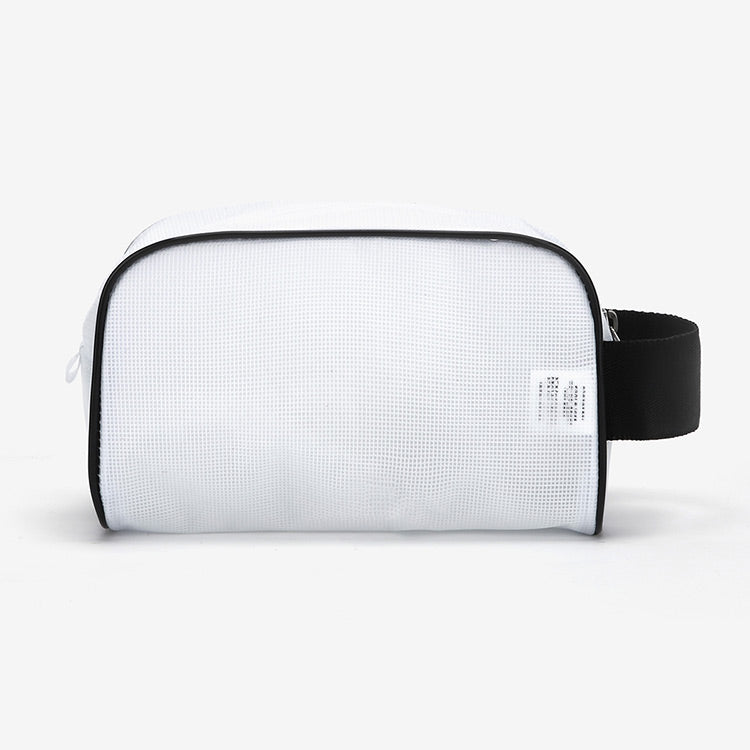 [SW-TPB001] Chunky Brick Tarpaulin Swim Bag White
