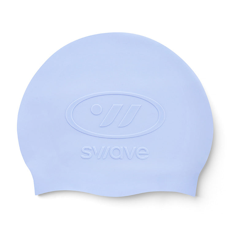 SWAVE Emboss Silicone Swim Cap Pale Lavender