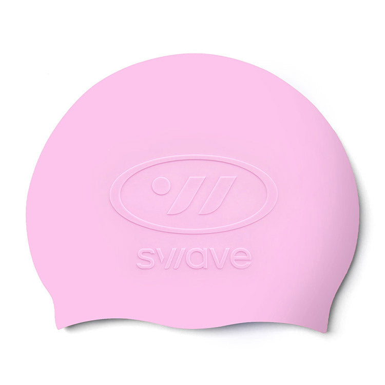 SWAVE Emboss Silicone Swim Cap Pink