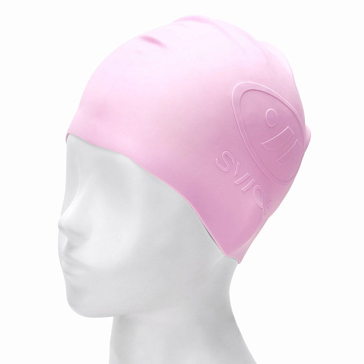 SWAVE Emboss Silicone Swim Cap Pink