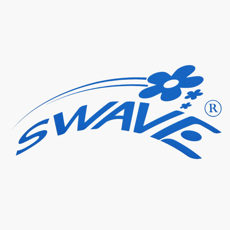 [SW-CS100] Floral Swing シリコン スイムキャップ ホワイト