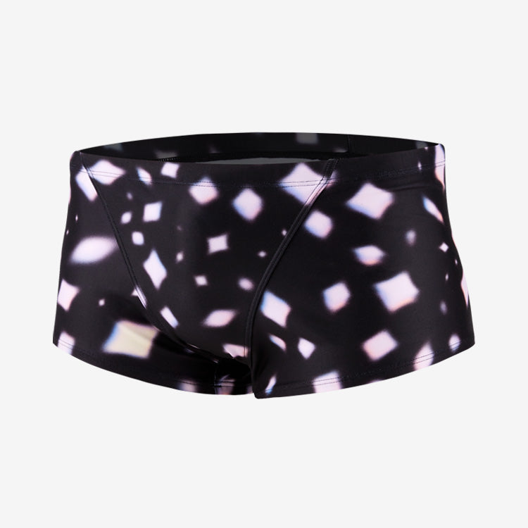 SWAVE Prism Drop Square Leg Swimsuit Black