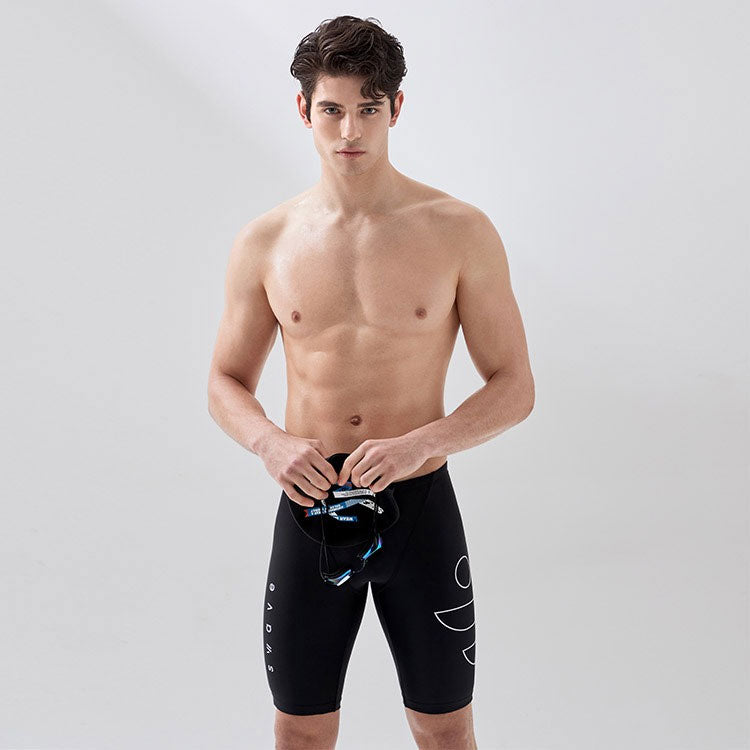 [SWB1MS003] Urbane Jammer Swimsuit Black