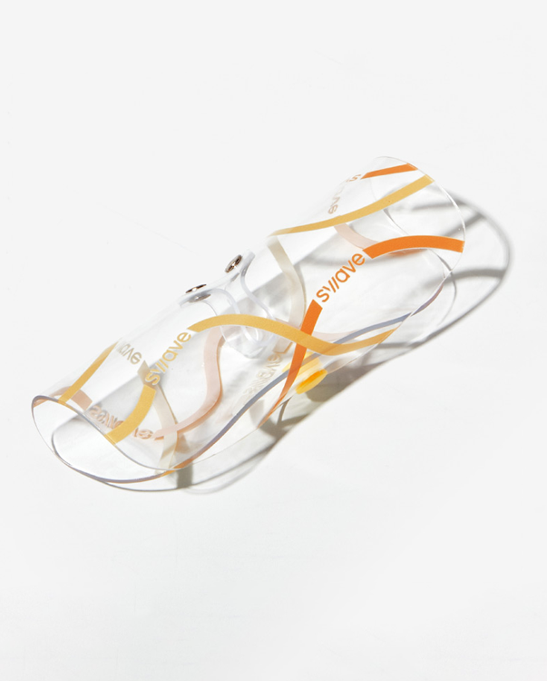 [SWB1SGC001] Multi Curve Swim Goggle Case Yellow