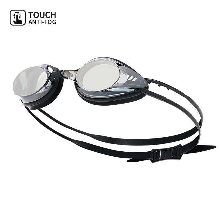 SWAVE Prism Touch Antifog Mirrored Swim Goggle Black