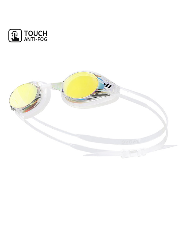 [SW-TAR101MR-CLR] Prism Touch Antifog Mirrored Swim Goggle Clear