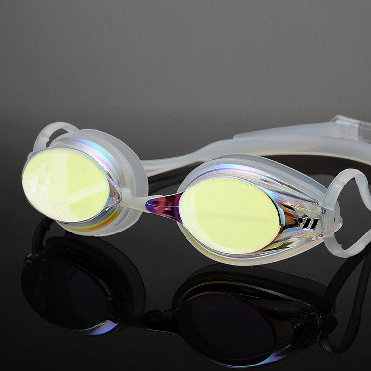 SWAVE Prism Touch Antifog Mirrored Swim Goggle Clear