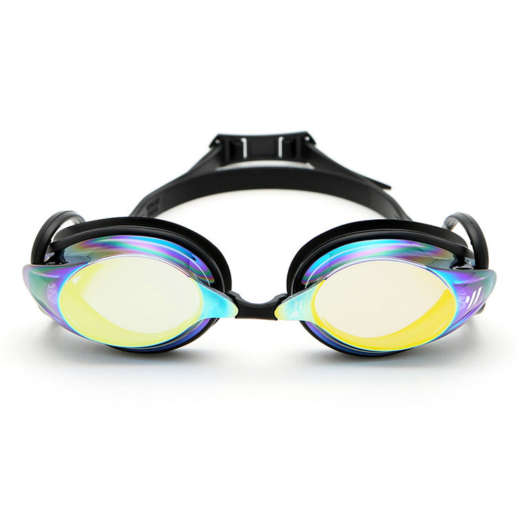 [SW-TAR101MR-GLD] Prism Touch Antifog Mirrored Swim Goggle Gold