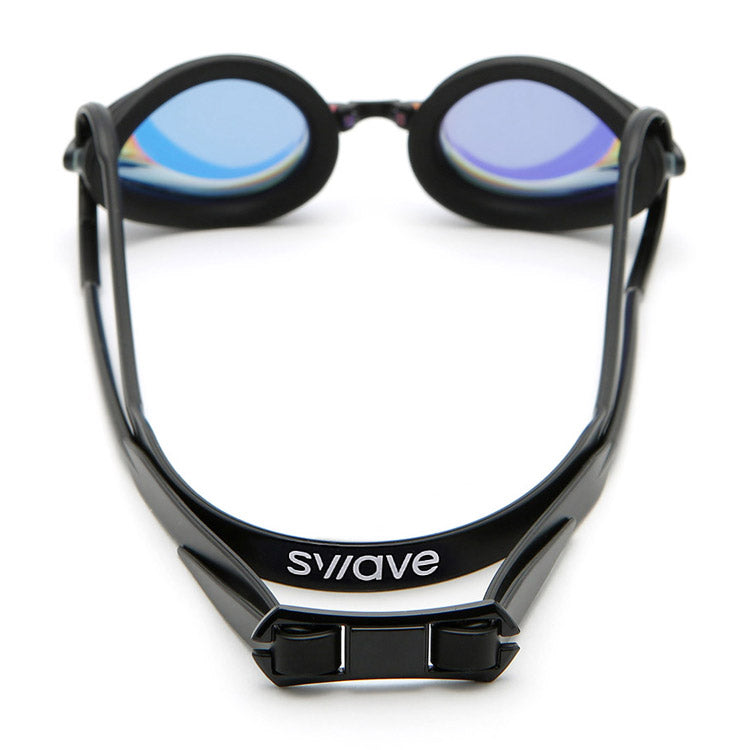 [SW-TAR101MR-GLD] Prism Touch Antifog Mirrored Swim Goggle Gold