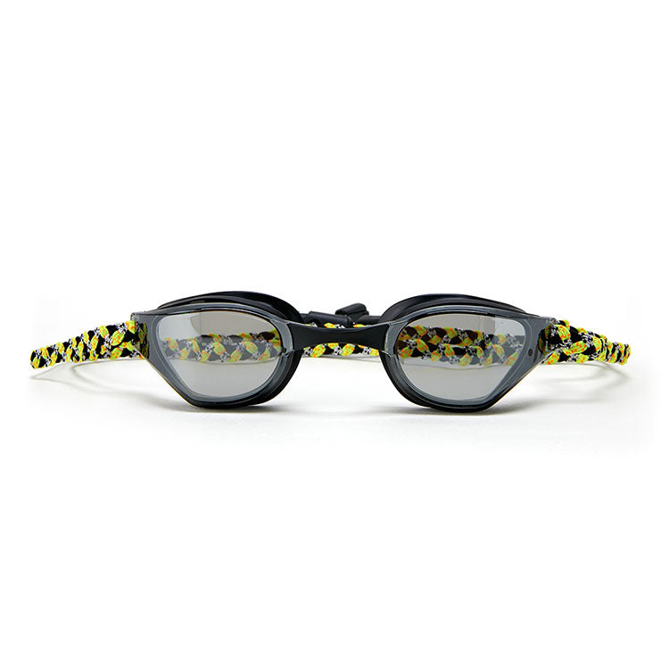[SW-TAC001MR-BLK/YEL] Sniper Touch Anti-Fog Mirrored Swim Goggle Black Yellow