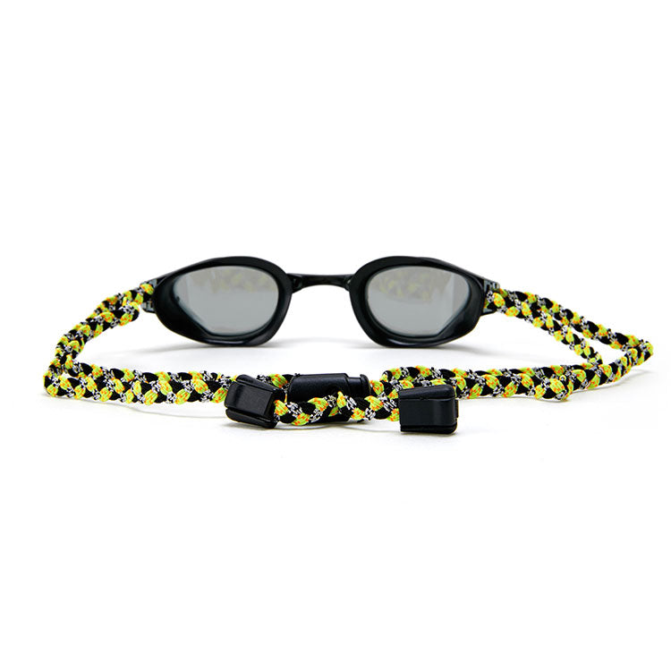 [SW-TAC001MR-BLK/YEL] Sniper Touch Anti-Fog Mirrored Swim Goggle Black Yellow