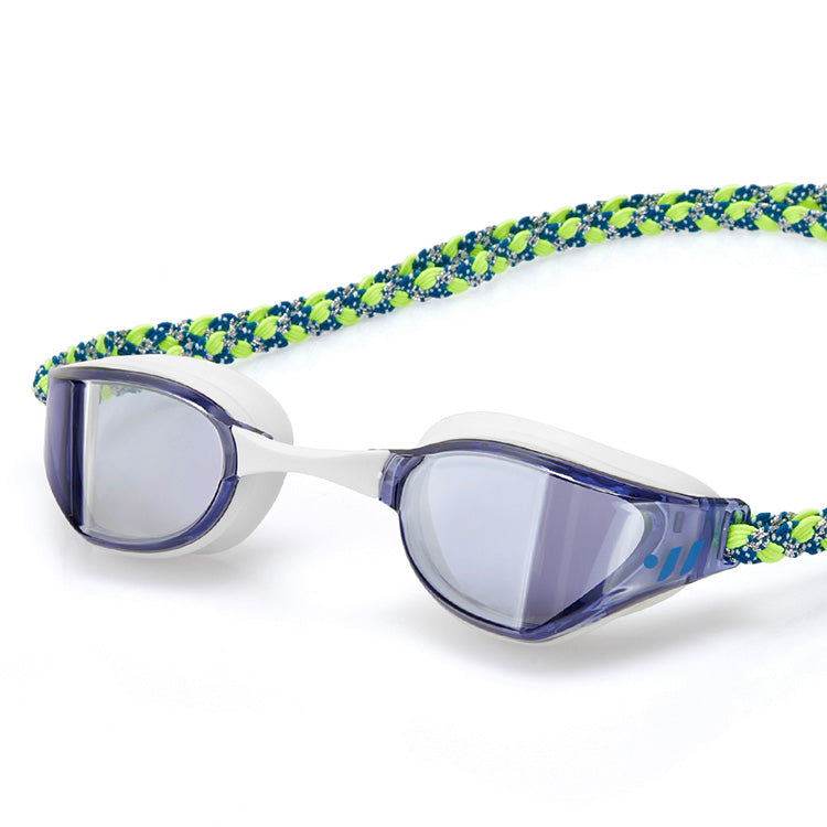 [SW-TAC001MR-NAV/GRN] Sniper Touch Anti-Fog Mirrored Swim Goggle Navy Green