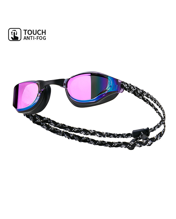 [SW-TAC001MR-PUR/BLK] Sniper Touch Anti-Fog Mirrored Swim Goggle Purple Black