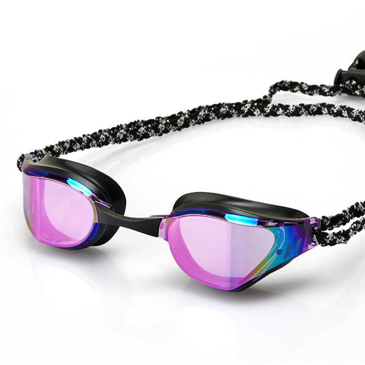 [SW-TAC001MR-PUR/BLK] Sniper Touch Anti-Fog Mirrored Swim Goggle Purple Black