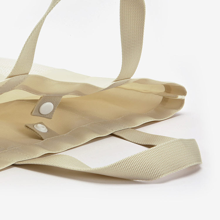 [SW-SMB001] Square Half Mesh Swim Bag Ivory