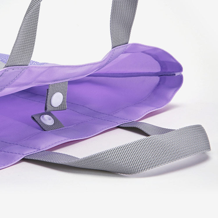 [SW-SMB002] Square Half Mesh Swim Bag Light Purple
