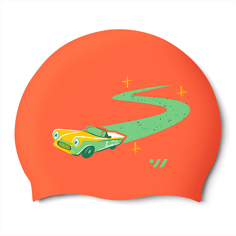 SWAVE Summer Drive Silicone Water Cap Orange