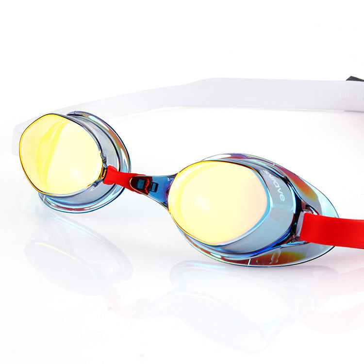[SW-TAN001MR-RED] Touch Mirrored Non-Cushion Swim Goggle Red