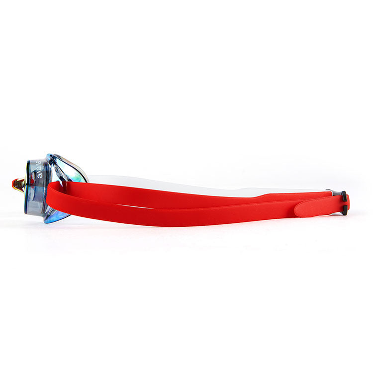 [SW-TAN001MR-RED] Touch Mirrored Non-Cushion Swim Goggle Red