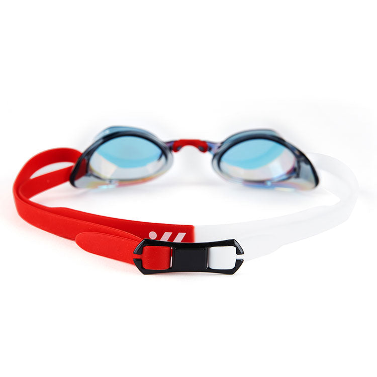 [SW-TAN001MR-RED] Touch Mirrored Non-Cushion Swim Goggle Red