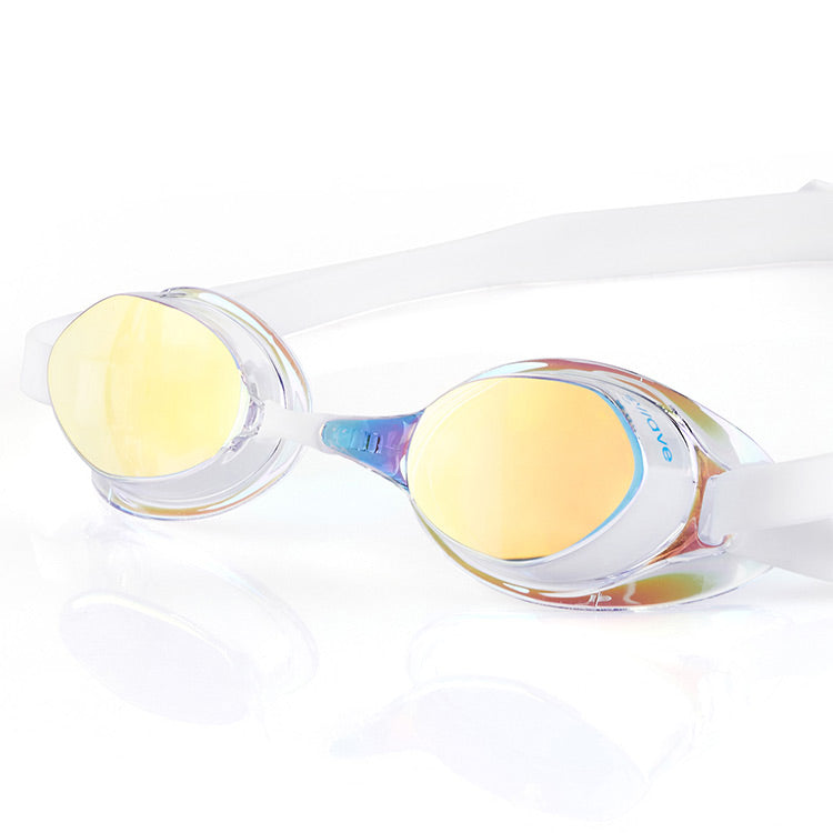 SWAVE Touch Mirrored Non-Cushion Swim Goggle Clear