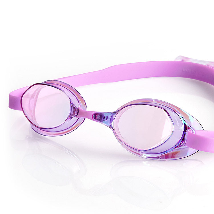 [SW-TAN001MR-PUR] Touch Mirrored Non-Cushion Swim Goggle Purple