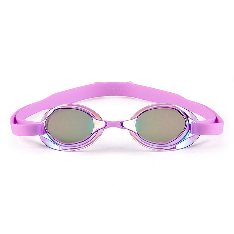 [SW-TAN001MR-PUR] Touch Mirrored Non-Cushion Swim Goggle Purple