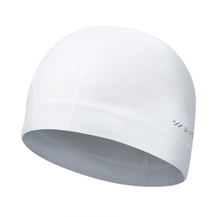 SWAVE Basic Mesh Swim Cap White