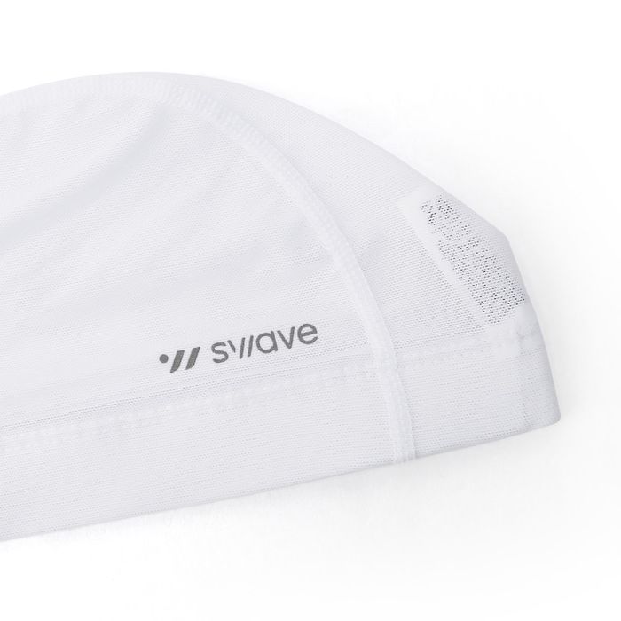 SWAVE Basic Mesh Swim Cap White