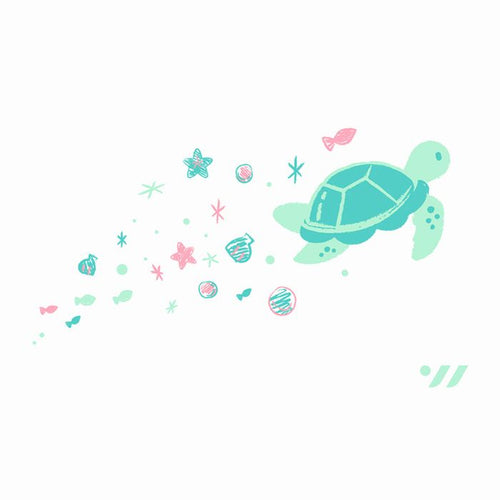 [SF1USC006] Dreaming Turtle シリコン スイムキャップ ホワイト