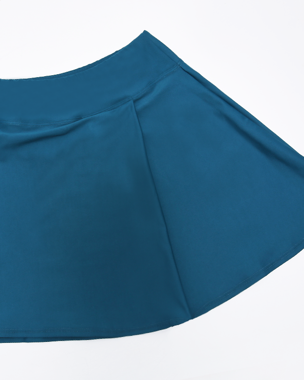 [SWD1WB004] Swim Skirt Deep Green