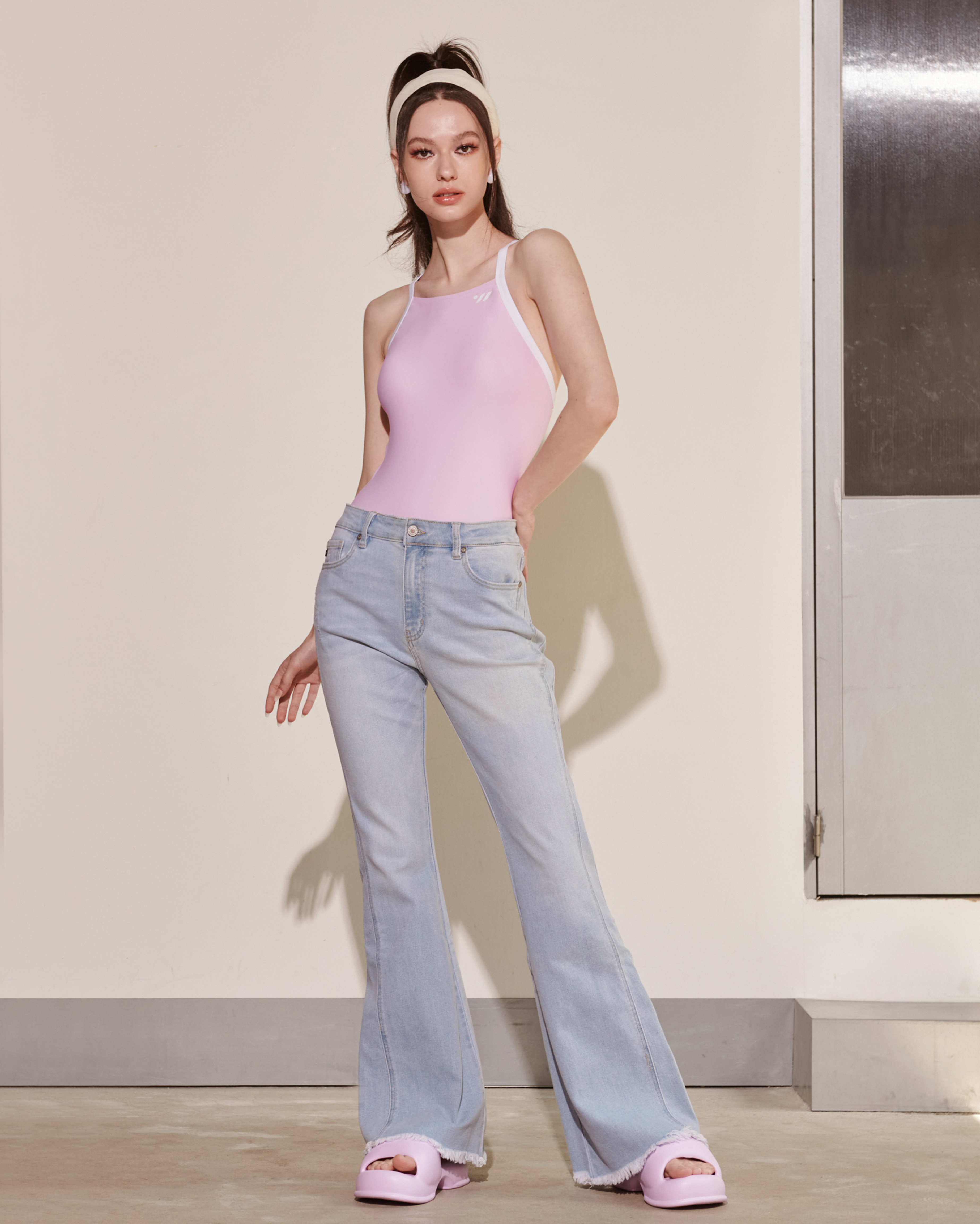 Serenity Cross A 背泳衣 深綠色