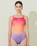 [SWE1WS022] Malibu Sunset Cross Back Swimsuit Multi